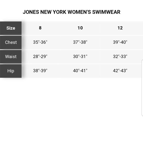 🆕️JONES NEW YORK WOMAN'S BANDEAUE SWIMSUIT              30% OFF 3 OR MORE ITEMS - Picture 6 of 6